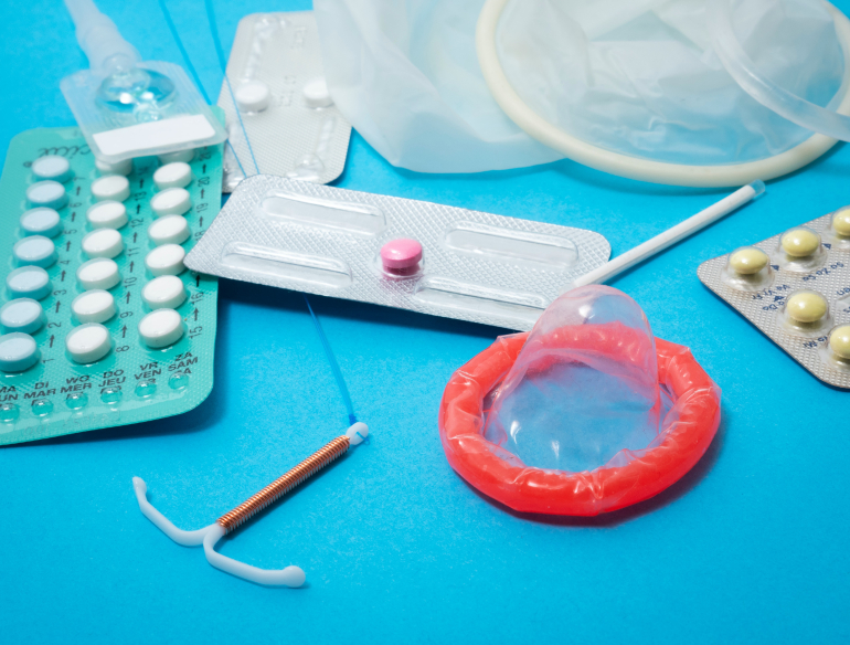 Birth control products. Credit: Reproductive Health Supplies Coalition/Unsplash.