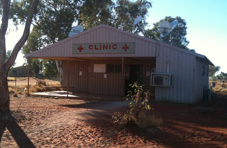 A remote clinic in regional Australia